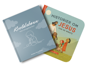 Barnebøker – Kveldsbønn ved sengekanten og Historier om Jesus