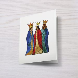 Julekort A6 dobbel – Tre vise menn